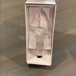 Beautiful Mikasa Regatta Glass Bottle Stopper